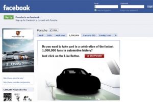 Porsche Reaches One Million Fans On Facebook