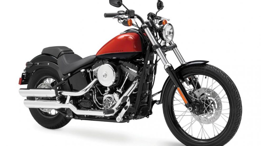 The new Harley-Davidson Blackline motorcycle