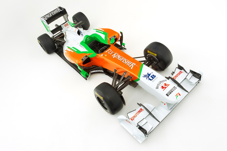 The Force India VJM04